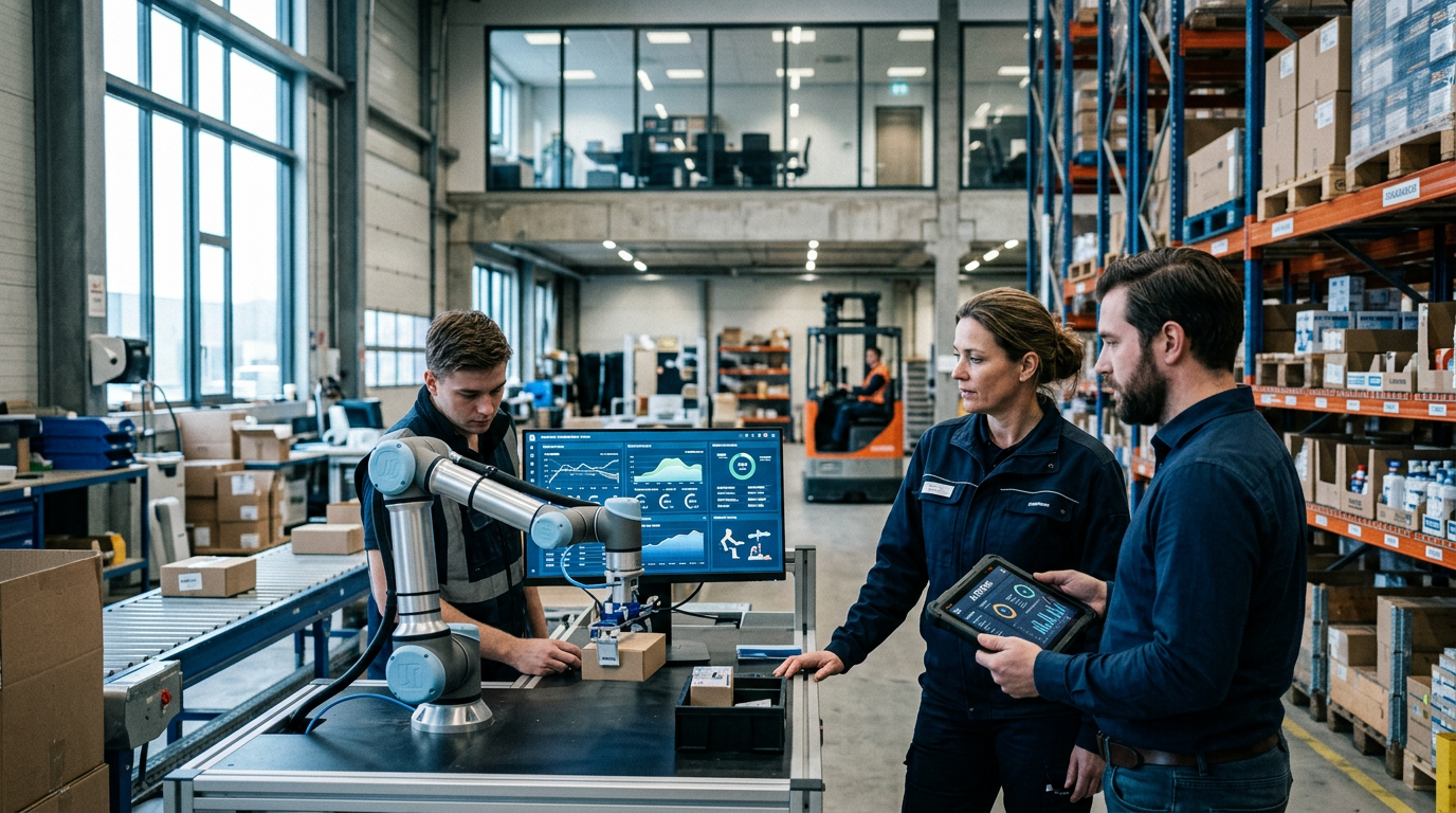 AI Implementatie: Van Idee naar Werkelijkheid voor Productie & Groothandel
